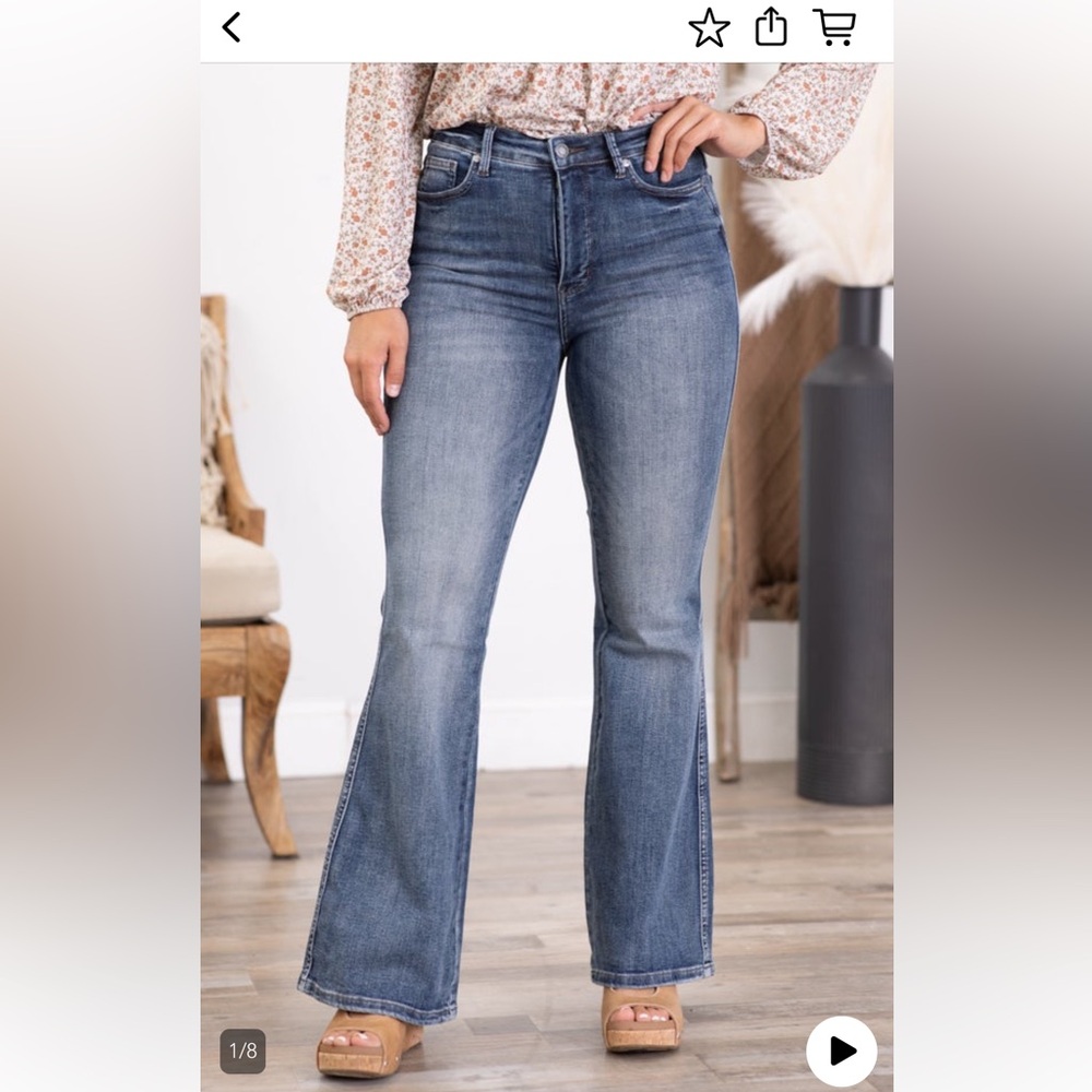 Judy Blue Tummy Control Flare Jeans